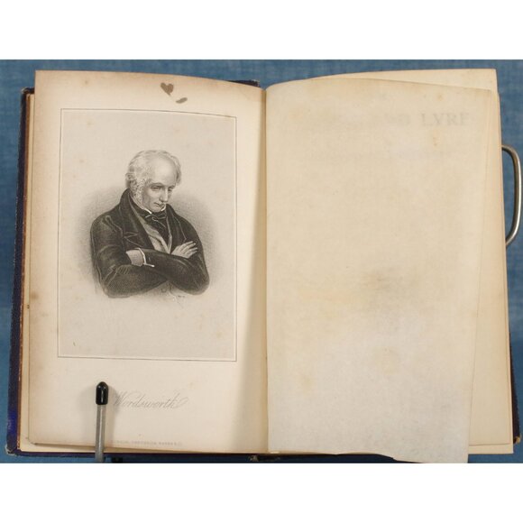 Antique "The Laurel and Lyre: Fugitive Poetry of the Nineteenth Century" 1867 - Picture 5 of 13